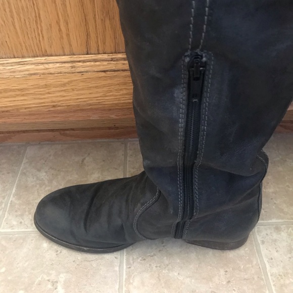 Black Steve Madden Tall Boots - Picture 3 of 5